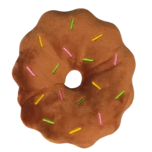 AaPet Dog Paw Plushy Curvy Donut Brown
