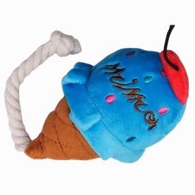 AaPet Dog Paw Plushy Icecream Blue