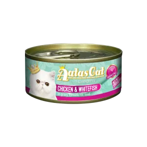 Aatas Cat Creamy Chicken & Whitefish in Gravy 80g