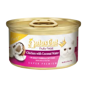 Aatas Cat Finest Fruity Feast Chicken with Coconut Water in Gravy 70g