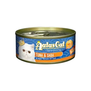 Aatas Cat Tantalizing Tuna & Saba 80g