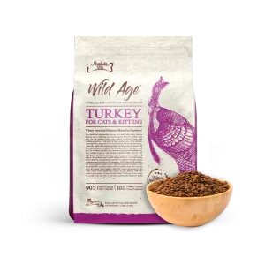 Absolute Bites Wild Age Cat Turkey Complete & Balanced For All Life Stages 3.3lbs