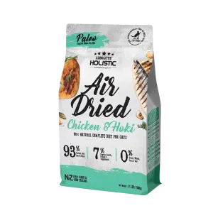 Absolute Holistic Cat Air-Dried Chicken & Hoki 500g