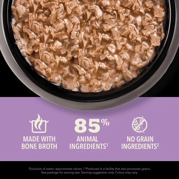ACANA Chunks in Broth Chicken & Salmon Kitten Recipe Canned Cat Food, 5.5oz