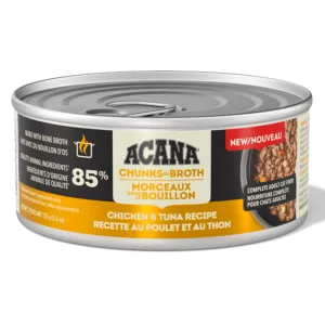 ACANA Chunks in Broth Chicken & Tuna Recipe Canned Cat Food, 5.5oz