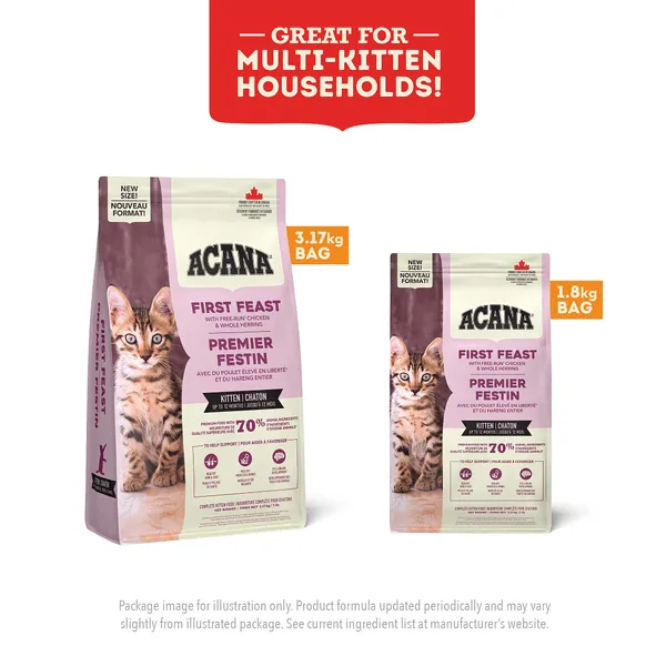 ACANA First Feast Dry Kitten Food