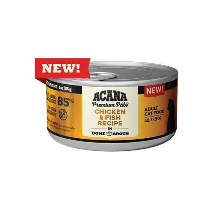 ACANA Premium Pate Chicken & Fish Recipe Canned Cat Food