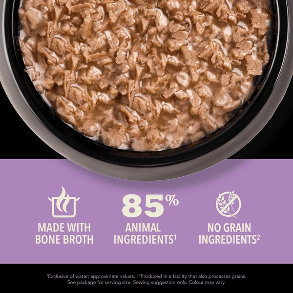 ACANA Chunks in Broth Chicken & Salmon Kitten Recipe Canned Cat Food, 5.5oz