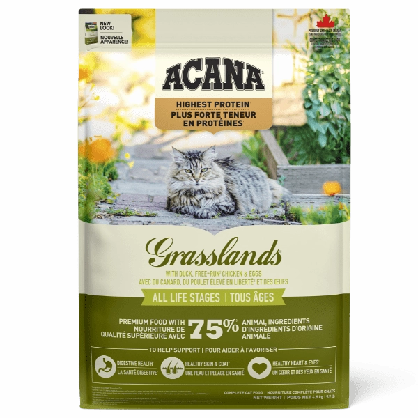 ACANA Highest Protein Grasslands Dry Cat Food