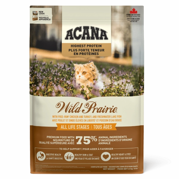 ACANA Highest Protein Wild Prairie Dry Cat Food