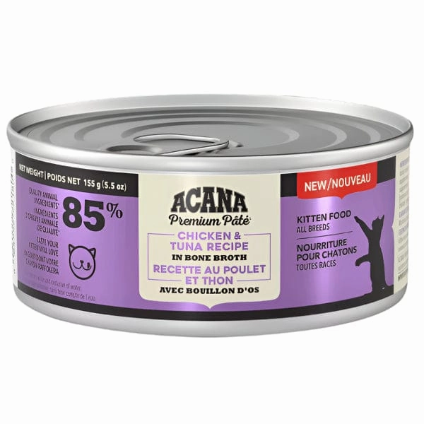 ACANA Premium Pate Chicken & Tuna Kitten Recipe Canned Cat Food