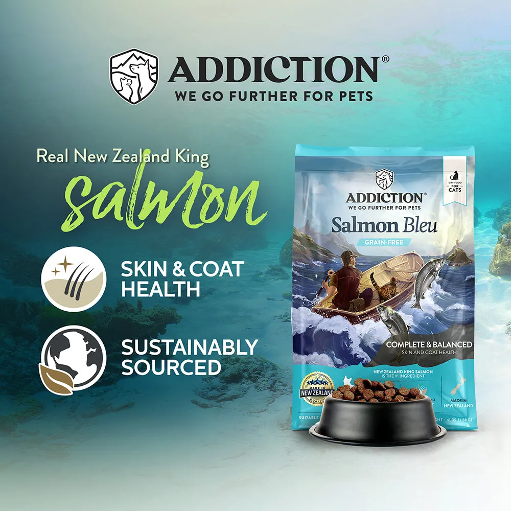 Addiction Cat Salmon Bleu 10lb