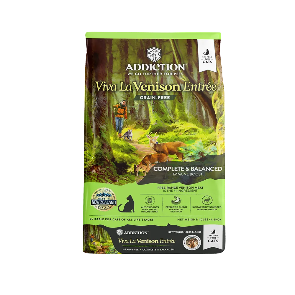 Addiction Cat Viva La Venison 10lb