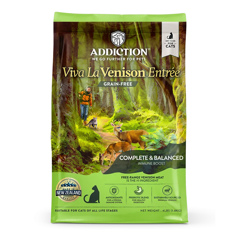 Addiction Cat Viva La Venison 4lb