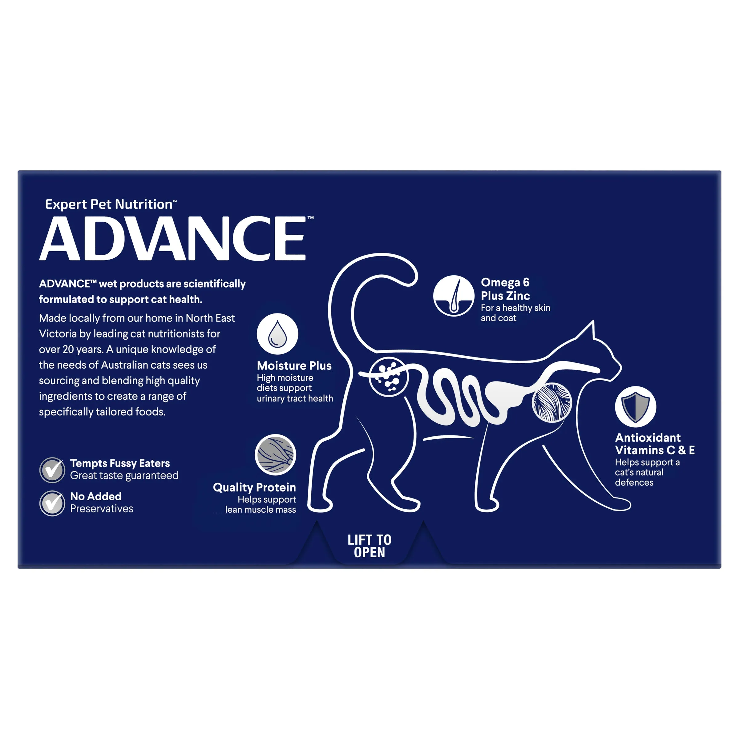 ADVANCE - Adult Chicken & Salmon Medley Cat Wet Food (85g x 7pk)