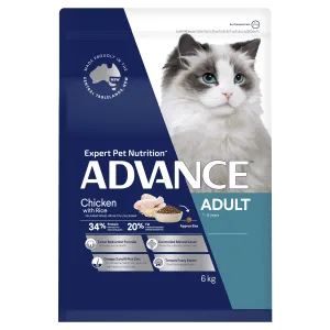ADVANCE - Adult Chicken with Rice Dry Cat Food (6kg)