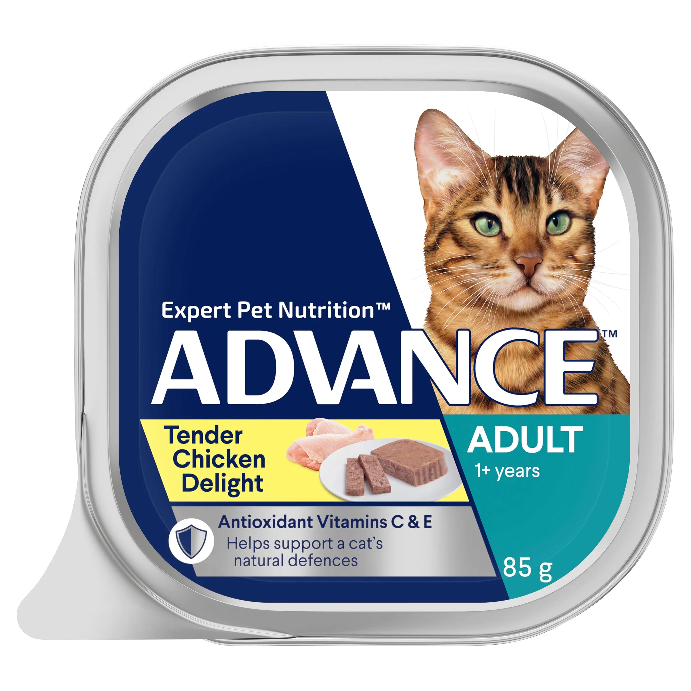 ADVANCE - Adult Tender Chicken Delight Cat Wet Food (85g x 7pk)