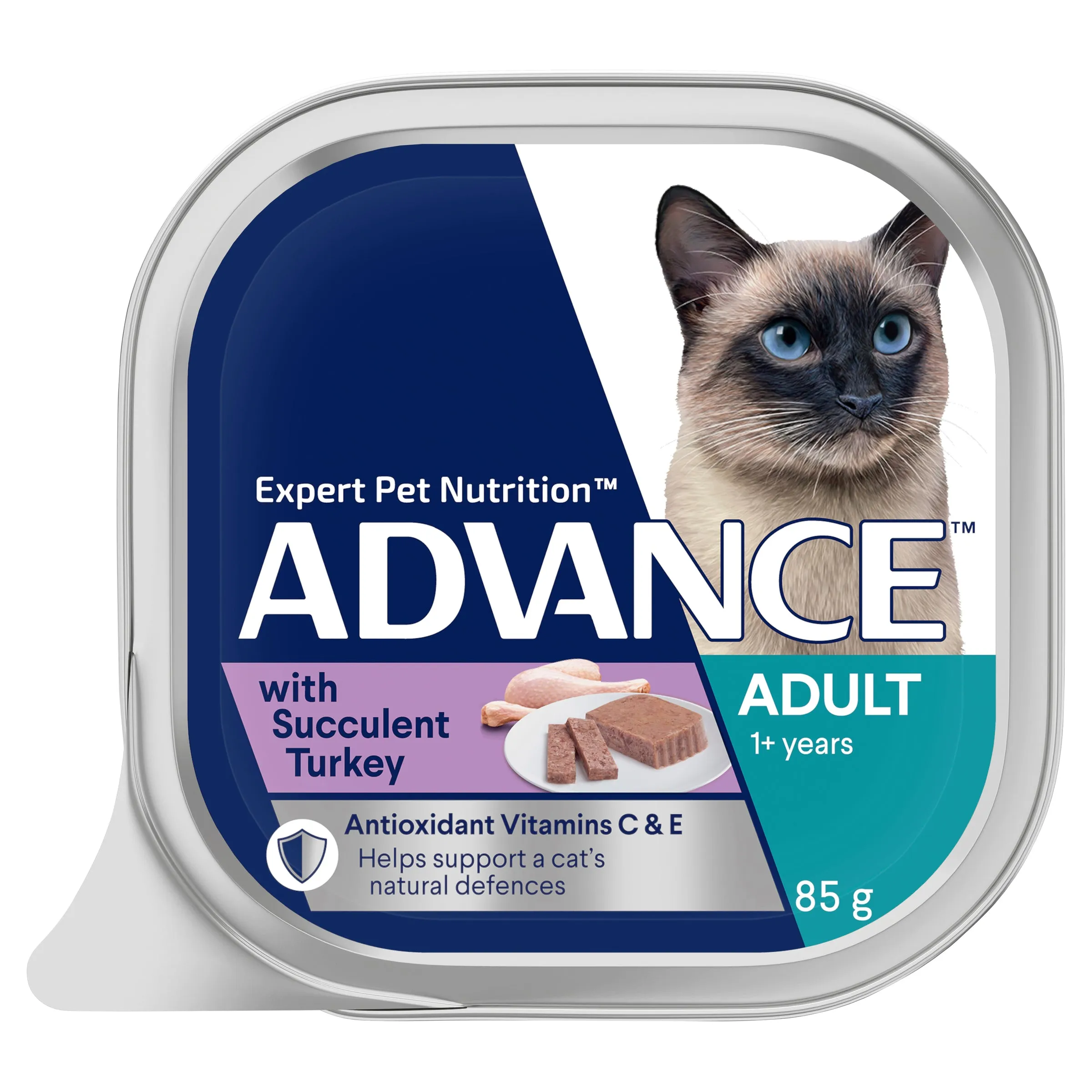 ADVANCE - Adult with Succulent Turkey Cat Wet Food (85g x 7pk)