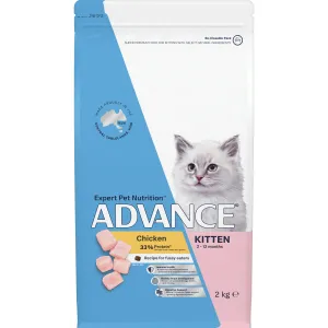 Advance Dry Cat Kitten Chicken 2kg