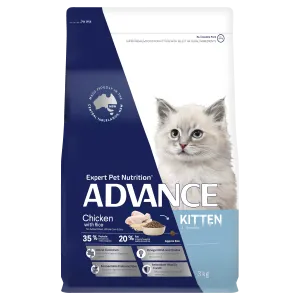 ADVANCE - Kitten Chicken with Rice Dry Cat Food (3kg)