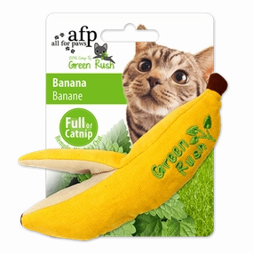 AFP Green Rush Banana Catnip Toy