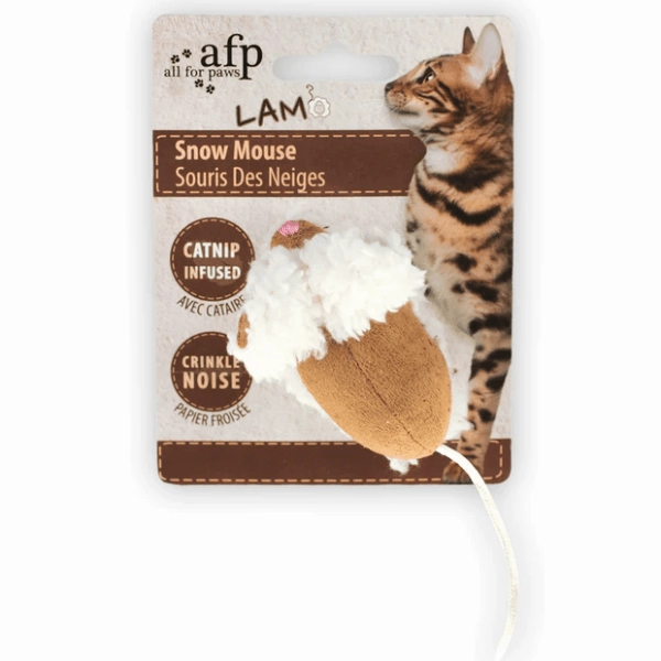 AFP Lamb Snow Mouse Cat Toy