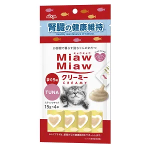 Aixia Miaw Miaw Creamy Tuna - Healthy Maintenance of Kidneys 15g x 4 (MMCM7)
