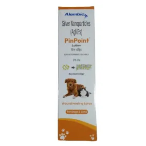 Alembic Pinpoint Spray 75ml Wound Healing for Dogs And Cats