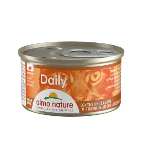 Almo Nature Cat Daily Mousse with Chunks Turkey & Duck 85g