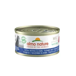 Almo Nature Cat HFC Natural Tuna with Clams 70g