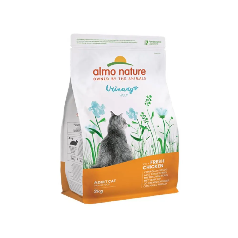 Almo Nature Cat Holistic Urinary Help with Fresh Chicken 2kg