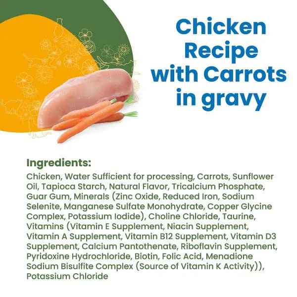 Almo Nature HQS Complete Chicken with Carrots in Gravy Canned Cat Food