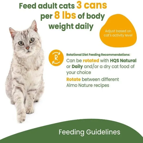 Almo Nature HQS Complete Chicken with Carrots in Gravy Canned Cat Food