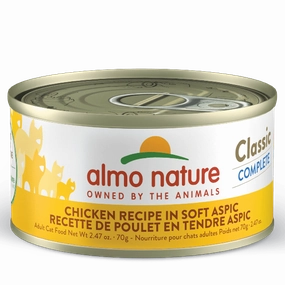 Almo Nature Classic Complete Chicken in Soft Aspic Canned Cat Food