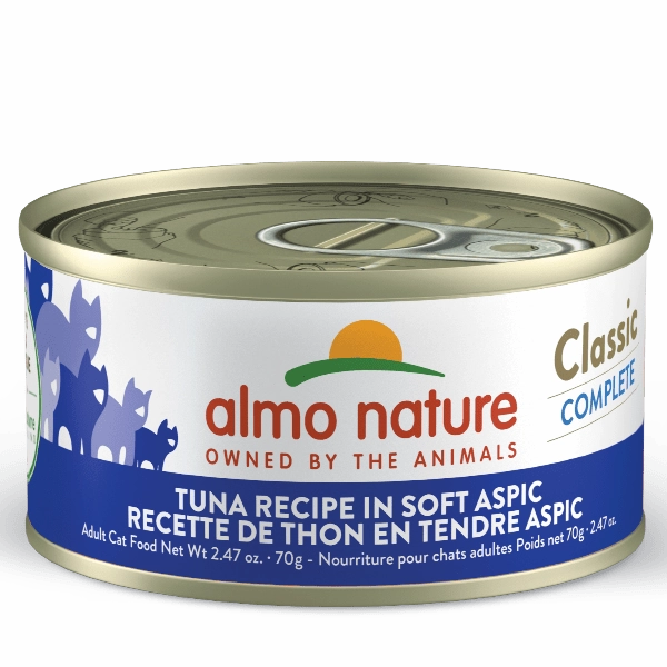 Almo Nature Classic Complete Tuna in Soft Aspic Canned Cat Food
