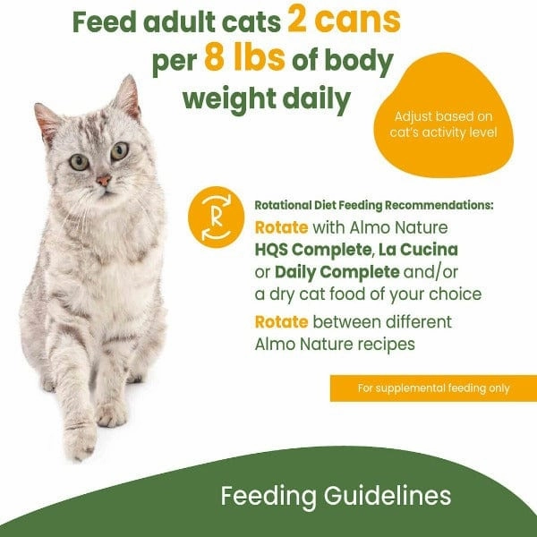 Almo Nature HQS Natural Salmon in Broth Canned Cat Food