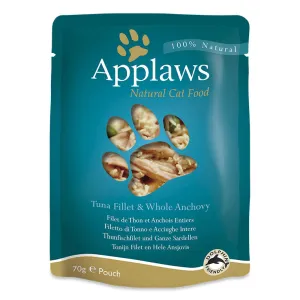 APPLAWS CAT TUNA WITH ANCHOVY 70G POUCH - 70G