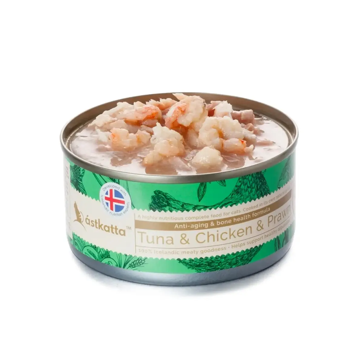 Astkatta Complete Cat Wet Food - Tuna, Chicken & White Prawn