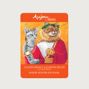 AUJOU BY RAWZ Chicken Breast & Pumpkin Recipe for Cats