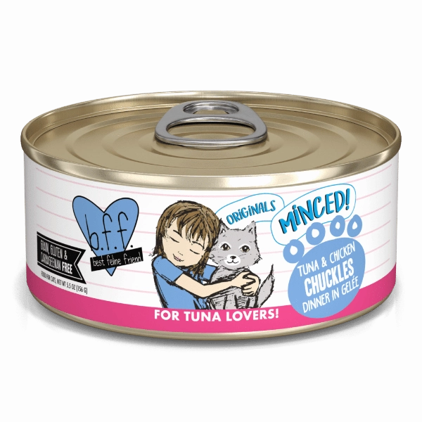 B.F.F. Tuna & Chicken Chuckles Canned Cat Food