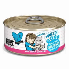 B.F.F. Tuna & Shrimp Sweethearts Canned Cat Food, 5.5oz