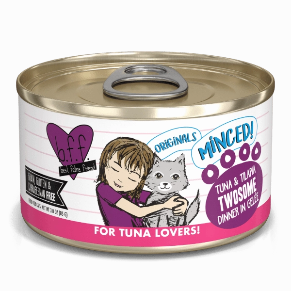 B.F.F. Tuna & Tilapia Twosome Canned Cat Food