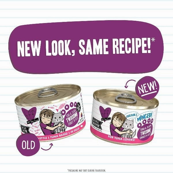 B.F.F. Tuna & Tilapia Twosome Canned Cat Food