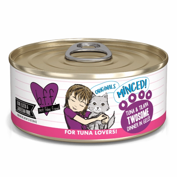 B.F.F. Tuna & Tilapia Twosome Canned Cat Food