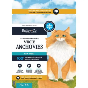 Bailey Co Cat Freeze-Dried Raw Treat Anchovy 70g
