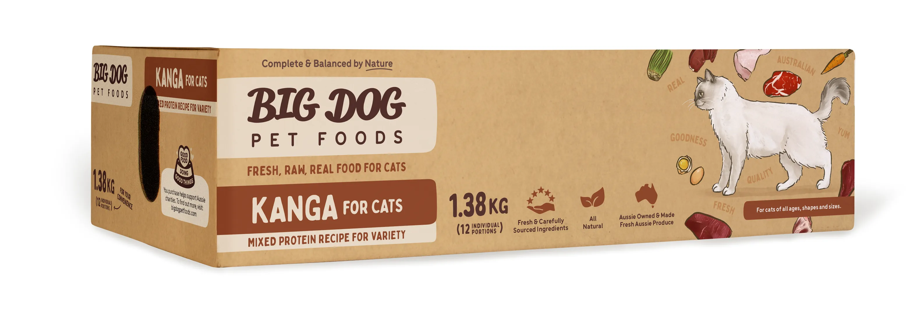 Big Dog - Kangaroo for Cats (1.38kg)
