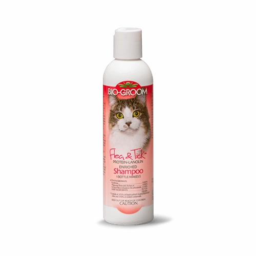 Bio-Groom Flea & Tick Cat Shampoo 8oz