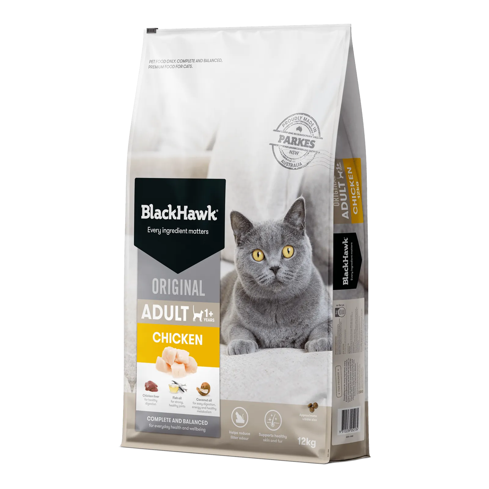 Black Hawk Original Cat Food Adult Chicken