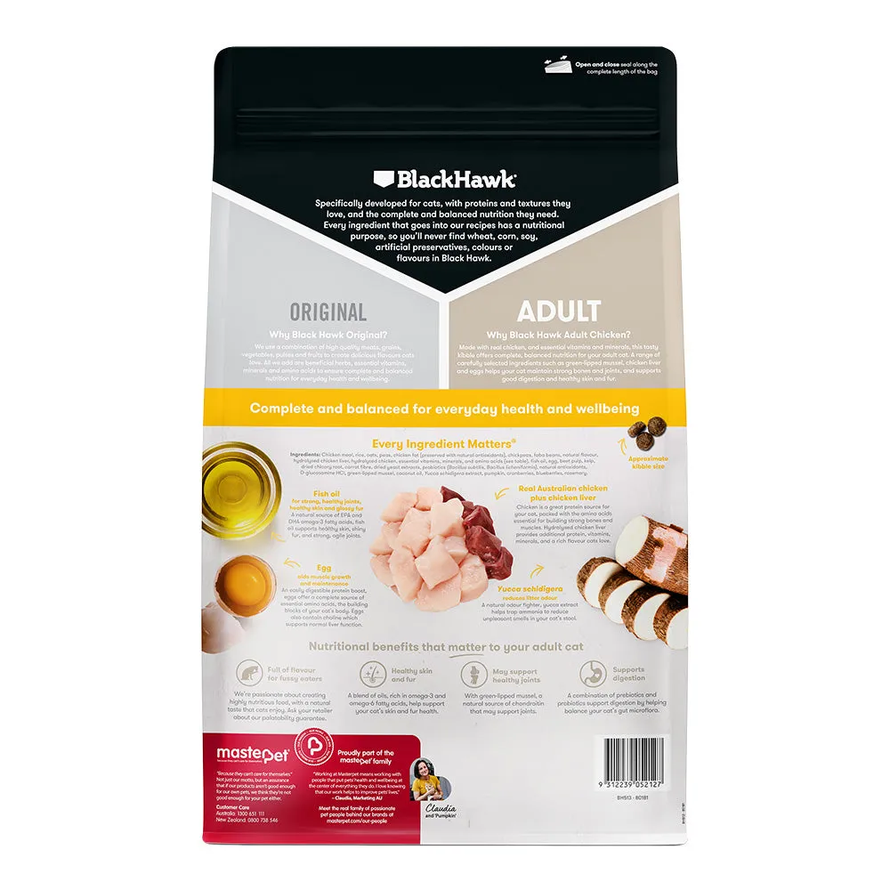 Black Hawk - Original Chicken Cat Dry Food (4kg)