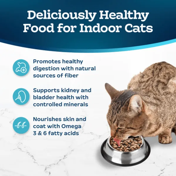 BLUE Tastefuls Indoor Health Salmon & Brown Rice Recipe Dry Cat Food